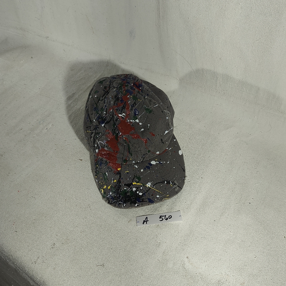 Unisex Adj Gray Cap With Unique Street Wear Art Timothy Designs